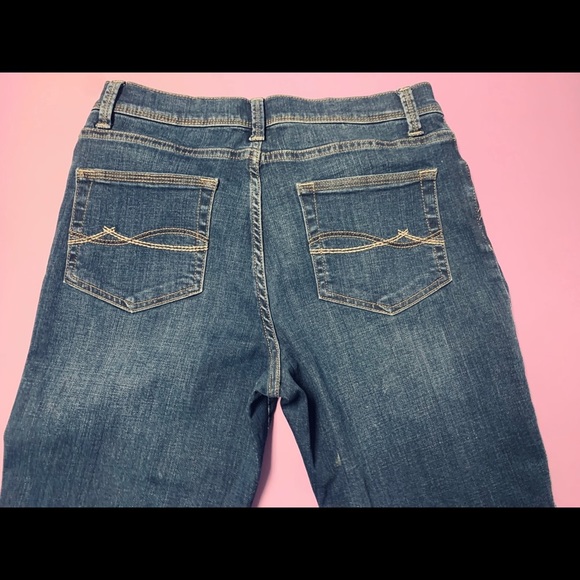 Lee Womens Slim Crop Jeans Capris Stretch Size 28 - Picture 4 of 5